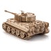 Bouwpakket Tank Tiger 1- WOII- World of Tanks- hout