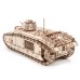 Bouwpakket Tank Char B1- WOII- World of Tanks- hout