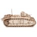 Bouwpakket Tank Char B1- WOII- World of Tanks- hout