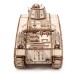 Bouwpakket Tank Char B1- WOII- World of Tanks- hout