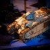 Bouwpakket Tank Char B1- WOII- World of Tanks- hout