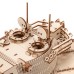Bouwpakket Tank Leopard 1- WOII- World of Tanks- hout