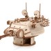 Bouwpakket Tank Leopard 1- WOII- World of Tanks- hout