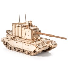 Bouwpakket Tank FV4005 II- WOII- van hout