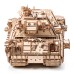 Bouwpakket Tank Maus 'Wüstenschiff' - WOII- World of Tanks- hout