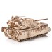 Bouwpakket Tank Maus 'Wüstenschiff' - WOII- World of Tanks- hout