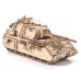 Bouwpakket Tank Maus 'Wüstenschiff' - WOII- World of Tanks- hout