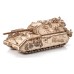Bouwpakket Tank Maus 'Wüstenschiff' - WOII- World of Tanks- hout