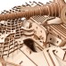 Bouwpakket Tank Maus 'Wüstenschiff' - WOII- World of Tanks- hout
