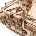 Bouwpakket Tank Maus 'Wüstenschiff' - WOII- World of Tanks- hout