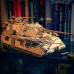 Bouwpakket Tank Maus 'Wüstenschiff' - WOII- World of Tanks- hout