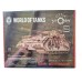 Bouwpakket Tank Maus 'Wüstenschiff' - WOII- World of Tanks- hout
