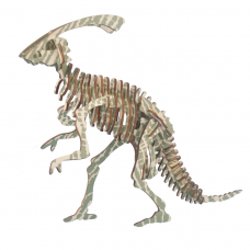 Bouwpakket Parasaurolophus klein- kleur