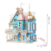 Bouwpakket Poppenhuis 'Villa Fantasia'-  mini 1:48- kleur