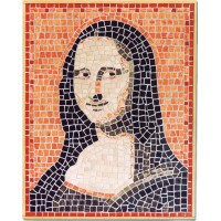 Mozaïek Mona Lisa- Steen