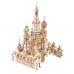 Bouwpakket Kathedraal Sint Basil Rode Plein Moskou-kleur