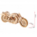Bouwpakket Motor Motorfiets 2 hout- Mechanisch