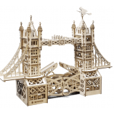 Bouwpakket Tower Bridge Groot Mechanisch- hout