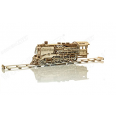 Bouwpakket Stoomlocomotief  Wooden Express Mechanisch- hout