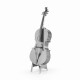 Bouwpakket Cello- metaal