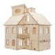 Bouwpakket Poppenhuis Ewa met Lift, incl. meubeltjes