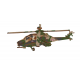 Bouwpakket Apache Helikopter-hout- kleur