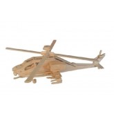 Bouwpakket Apache Helikopter- hout