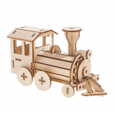 Bouwpakket Locomotief - hout